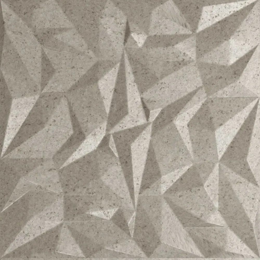 vidaXL Materiales De Construcción-Paneles de pared 12 pcs Betón Amatista 50 x 50 cm Espuma XPS
