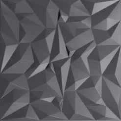 vidaXL Paneles de pared 12 pcs Gris Amatista 50 x 50 cm Espuma XPS Amatista gris