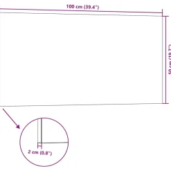 vidaXL Paneles de pared 10 pcs Marrón y gris 100 x 50 cm Espuma EPS Marr&oacute;n y gris Sale