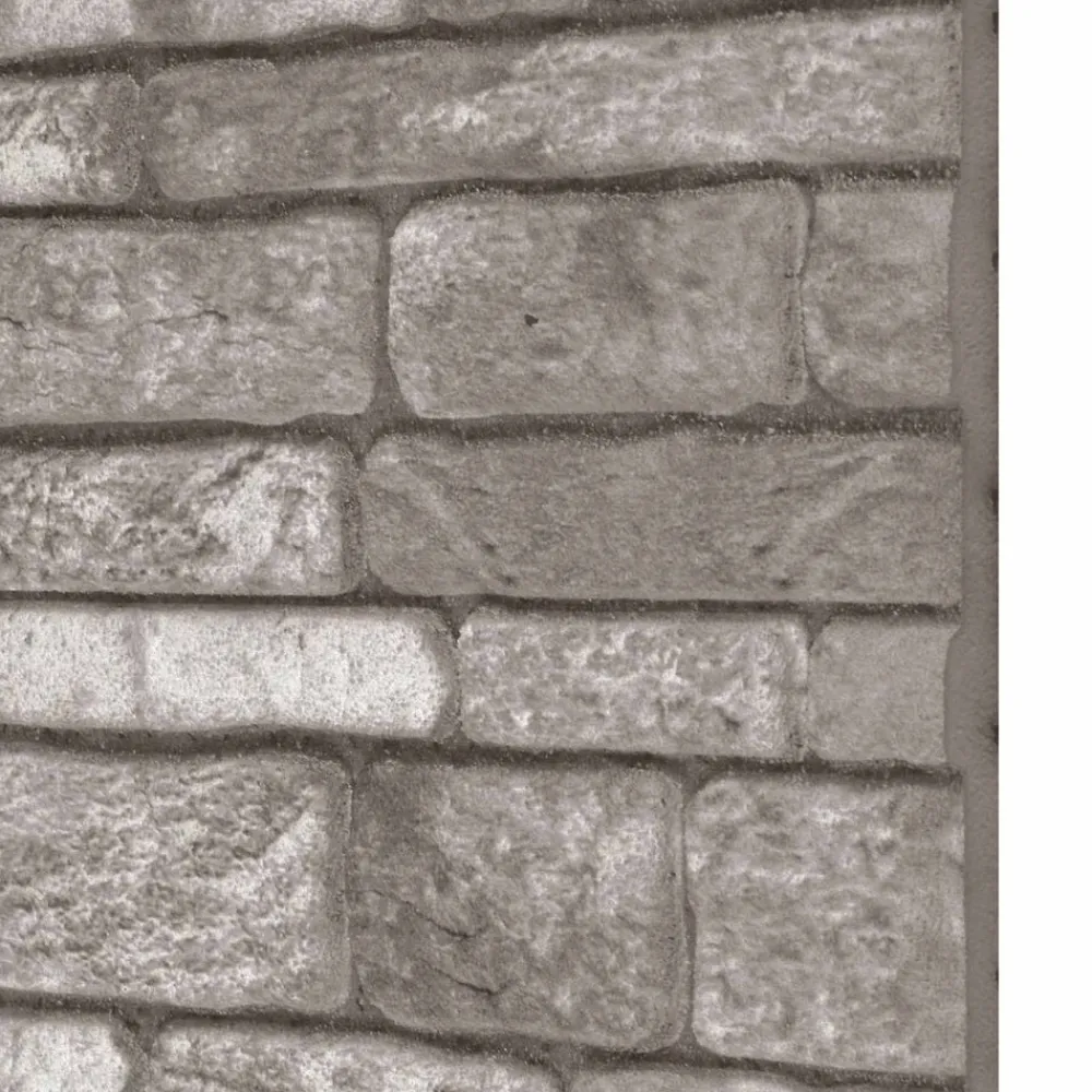 vidaXL Paneles de pared 10 pcs 100 x 50 cm Espuma EPS Gris oscuro Outlet
