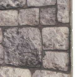 vidaXL Paneles de pared 10 pcs 100 x 50 cm Espuma EPS Gris y New