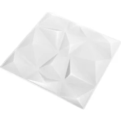 vidaXL Paneles de pared 48 pcs 50 x 50 cm Espuma XPS diamante New