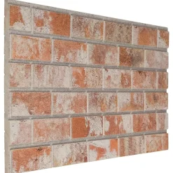 vidaXL Materiales De Construcción-Paneles de pared 10 pcs 100 x 50 cm Espuma EPS