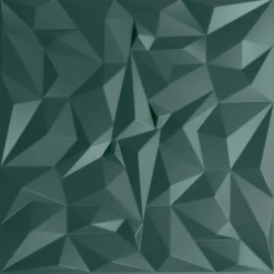 vidaXL Paneles de pared 12 pcs Verde Amatista 50 x 50 cm Espuma XPS Amatista verde Discount