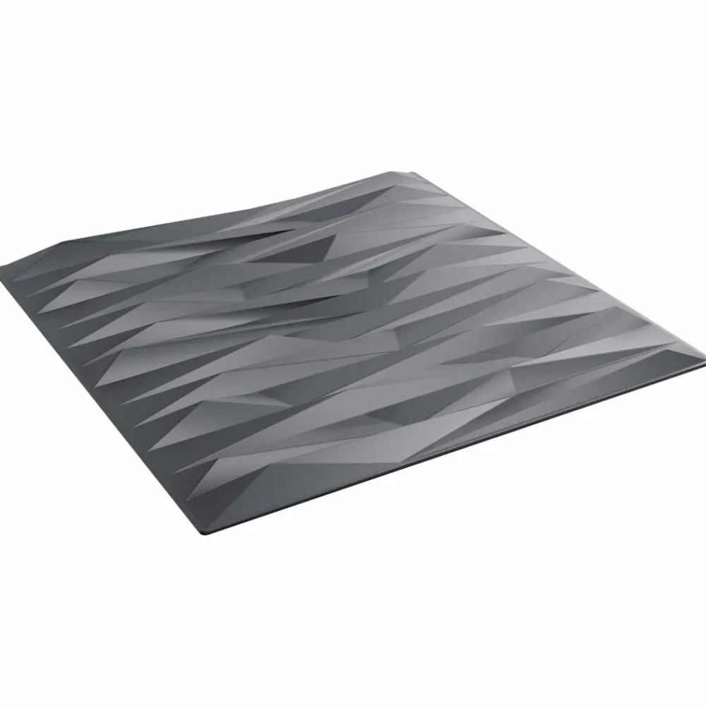 vidaXL Paneles de pared 48 pcs 50 x 50 cm Espuma XPS Gris piedra New