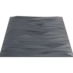 vidaXL Paneles de pared 48 pcs 50 x 50 cm Espuma XPS Gris piedra New