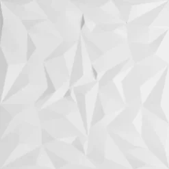 vidaXL Paneles de pared 12 pcs 50 x 50 cm Espuma XPS Blanco Outlet