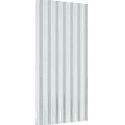 vidaXL Paneles de tejado 36 unidades acero galvanizado marrón 80x36 cm Marrón