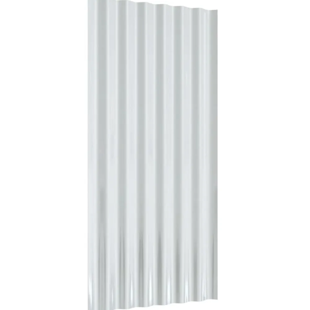 vidaXL Paneles de tejado 36 unidades acero galvanizado marrón 80x36 cm Marrón