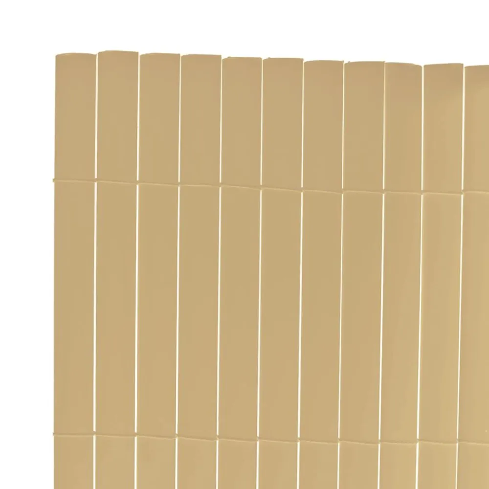 vidaXL Vallas De Jardín-Paneles de Valla Amarillo PVC