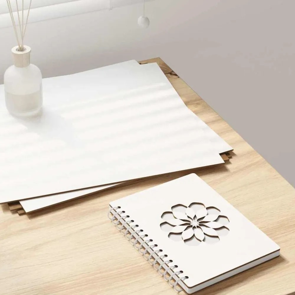 vidaXL Paneles Decorativos 12 pcs 30 x 30 x 0.27 cm White Online