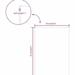 vidaXL Paneles Decorativos 12 pcs Roble artesanal 15 x 21 x 0.27 cm Roble artisan
