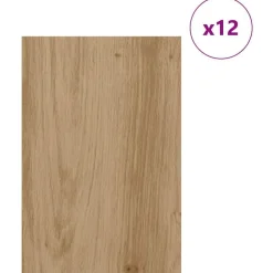 vidaXL Paneles Decorativos 12 pcs Roble artesanal 40 x 60 x 0.27 cm Roble artisan Best