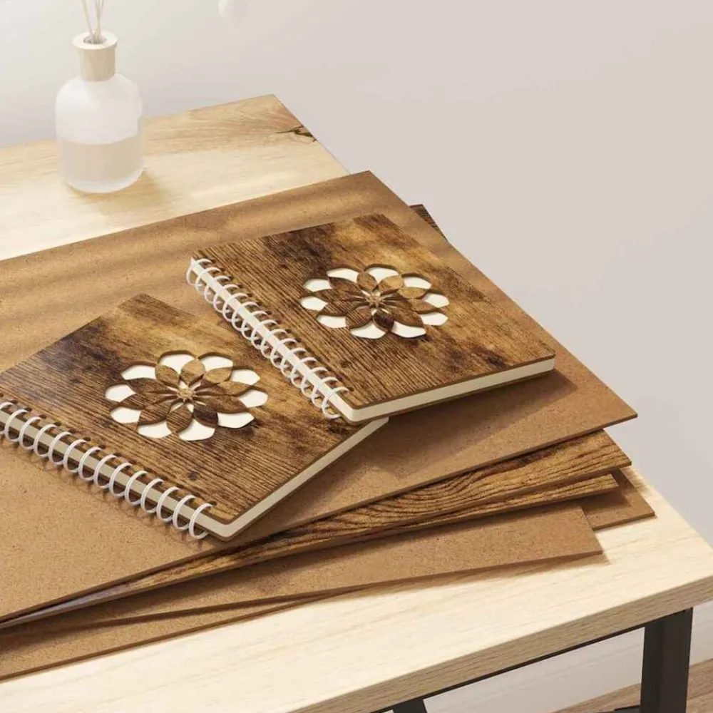vidaXL Paneles Decorativos 12 pcs 30 x 42 x 0.27 cm Roble ahumado Online