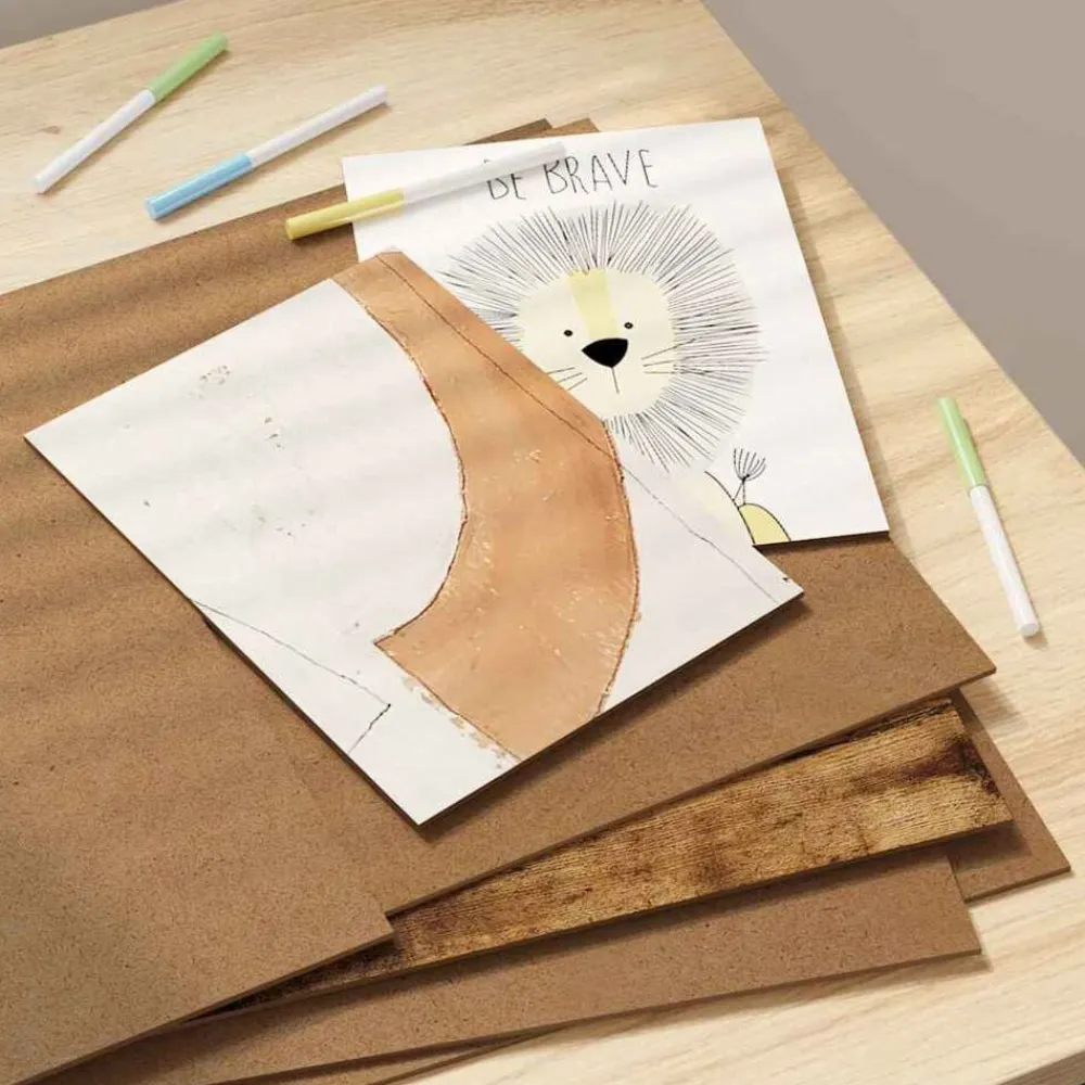 vidaXL Paneles Decorativos 12 pcs 30 x 42 x 0.27 cm Roble ahumado Online