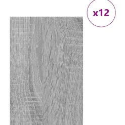 vidaXL Arte Y Ocio-Paneles Decorativos 12 pcs 40 x 60 x 0.27 cm