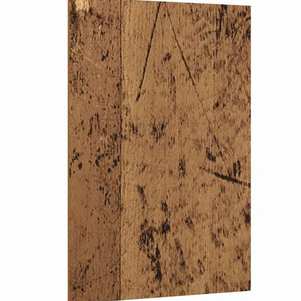 vidaXL Paneles Decorativos 12 pcs Madera vieja 15 x 21 x 0.27 cm Madera envejecida New