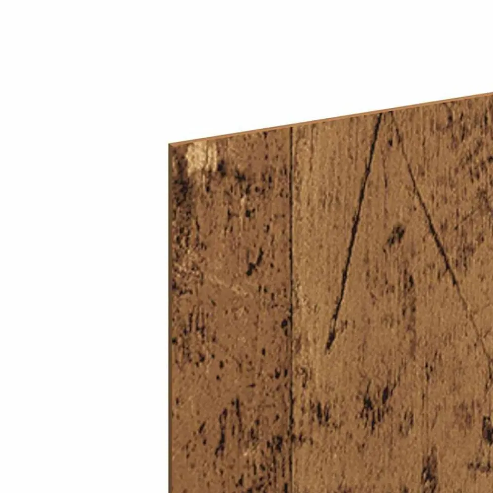 vidaXL Paneles Decorativos 12 pcs Madera vieja 15 x 21 x 0.27 cm Madera envejecida New