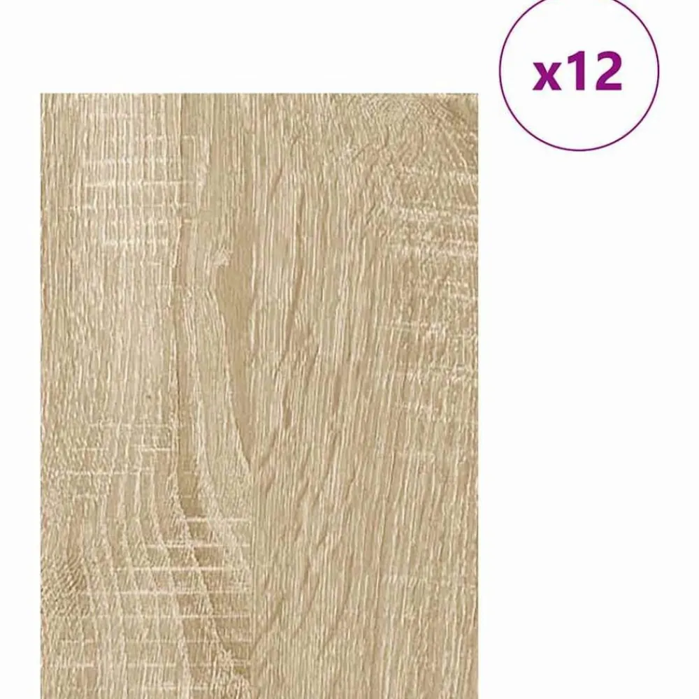 vidaXL Arte Y Ocio-Paneles Decorativos 12 pcs 30 x 42 x 0.27 cm