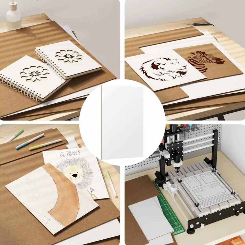 vidaXL Arte Y Ocio-Paneles Decorativos 12 pcs 40 x 60 x 0.27 cm