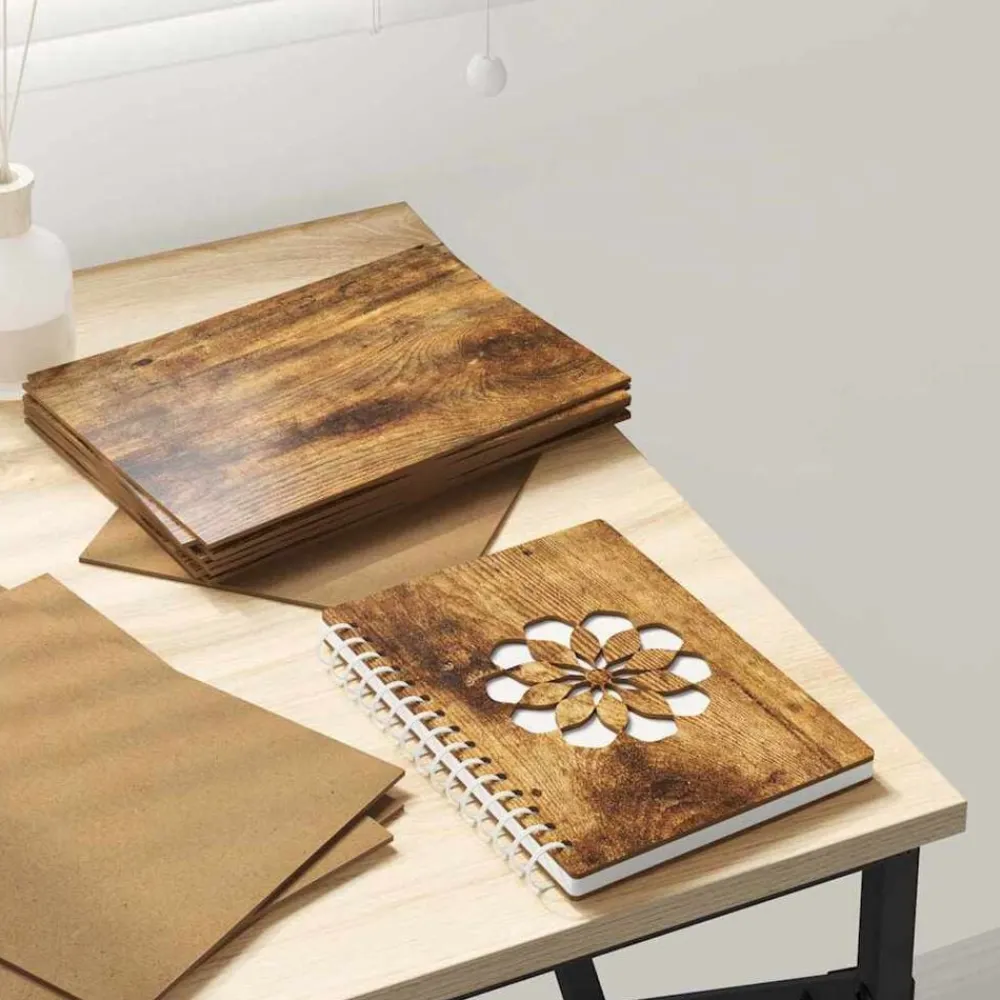 vidaXL Arte Y Ocio-Paneles Decorativos 12 pcs 15 x 21 x 0.27 cm