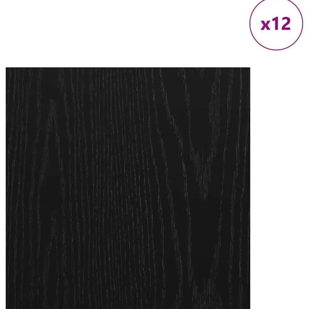 vidaXL Arte Y Ocio-Paneles Decorativos 12 pcs 30 x 30 x 0.27 cm