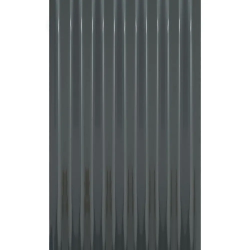 vidaXL Materiales De Construcción-Paneles tejado 12 unidades acero galvanizado 60x36 cm
