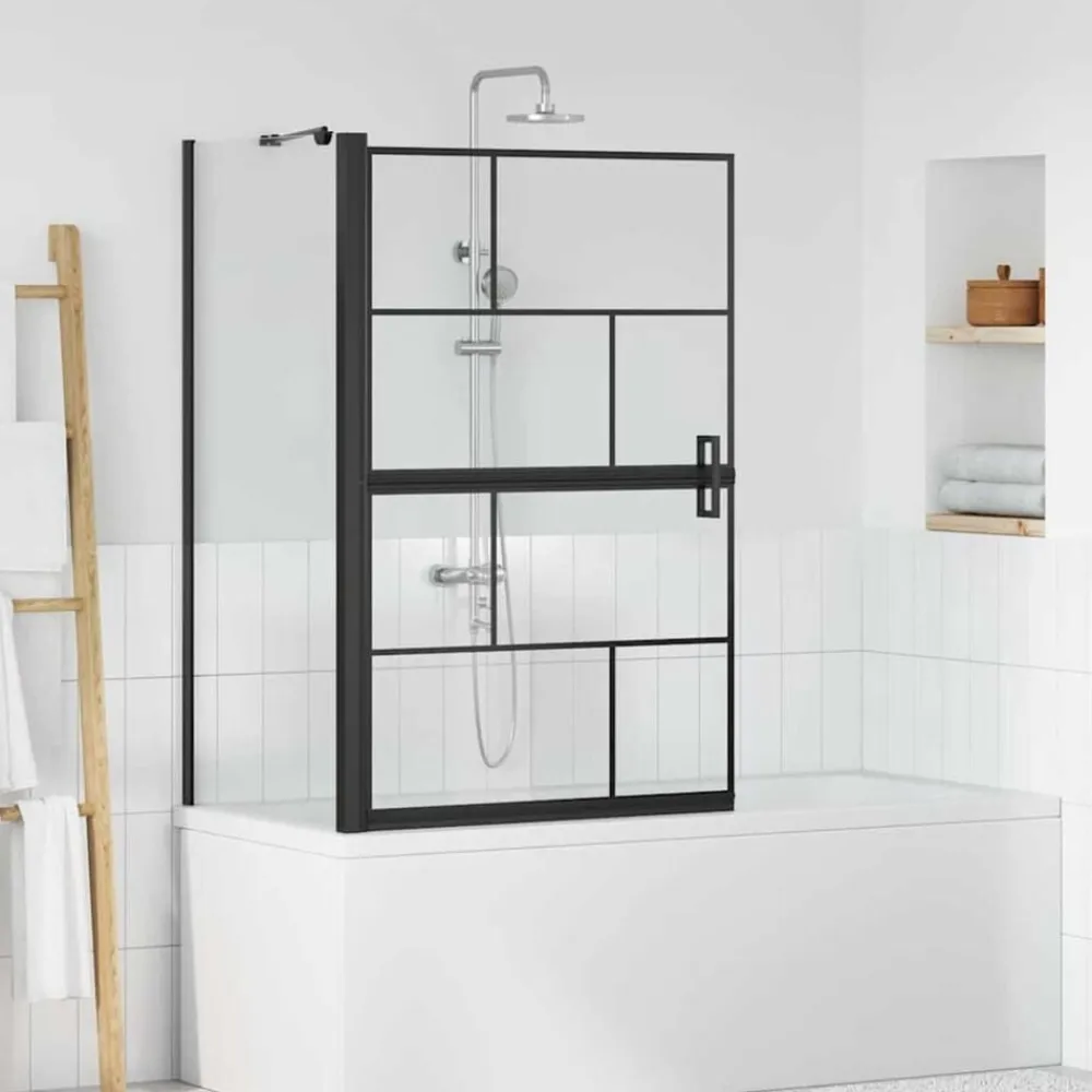 vidaXL Pantalla de ducha de baño Manual 116 x 68 x 128 cm Hot