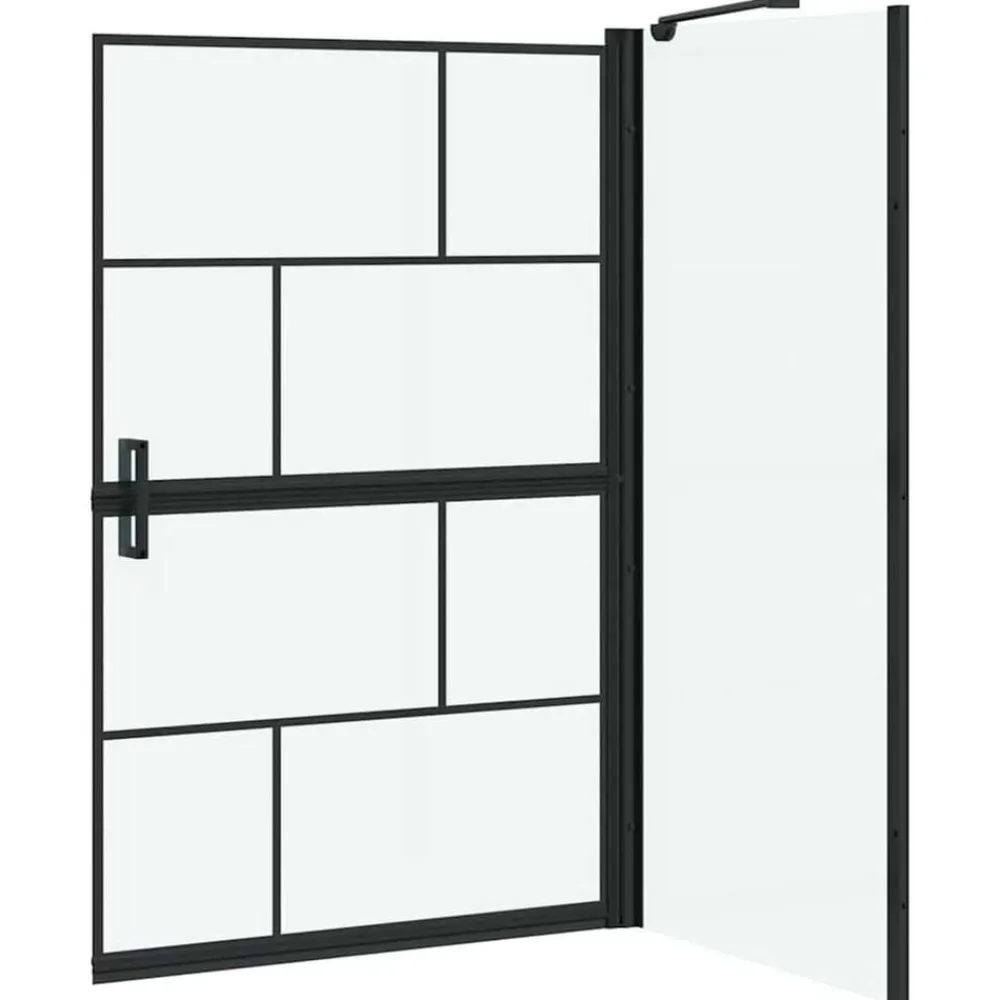 vidaXL Pantalla de ducha de baño Manual 116 x 68 x 128 cm Hot