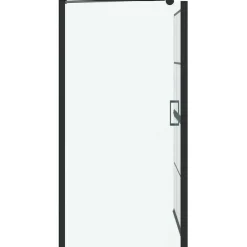 vidaXL Pantalla de ducha de baño Manual 116 x 68 x 128 cm Clearance