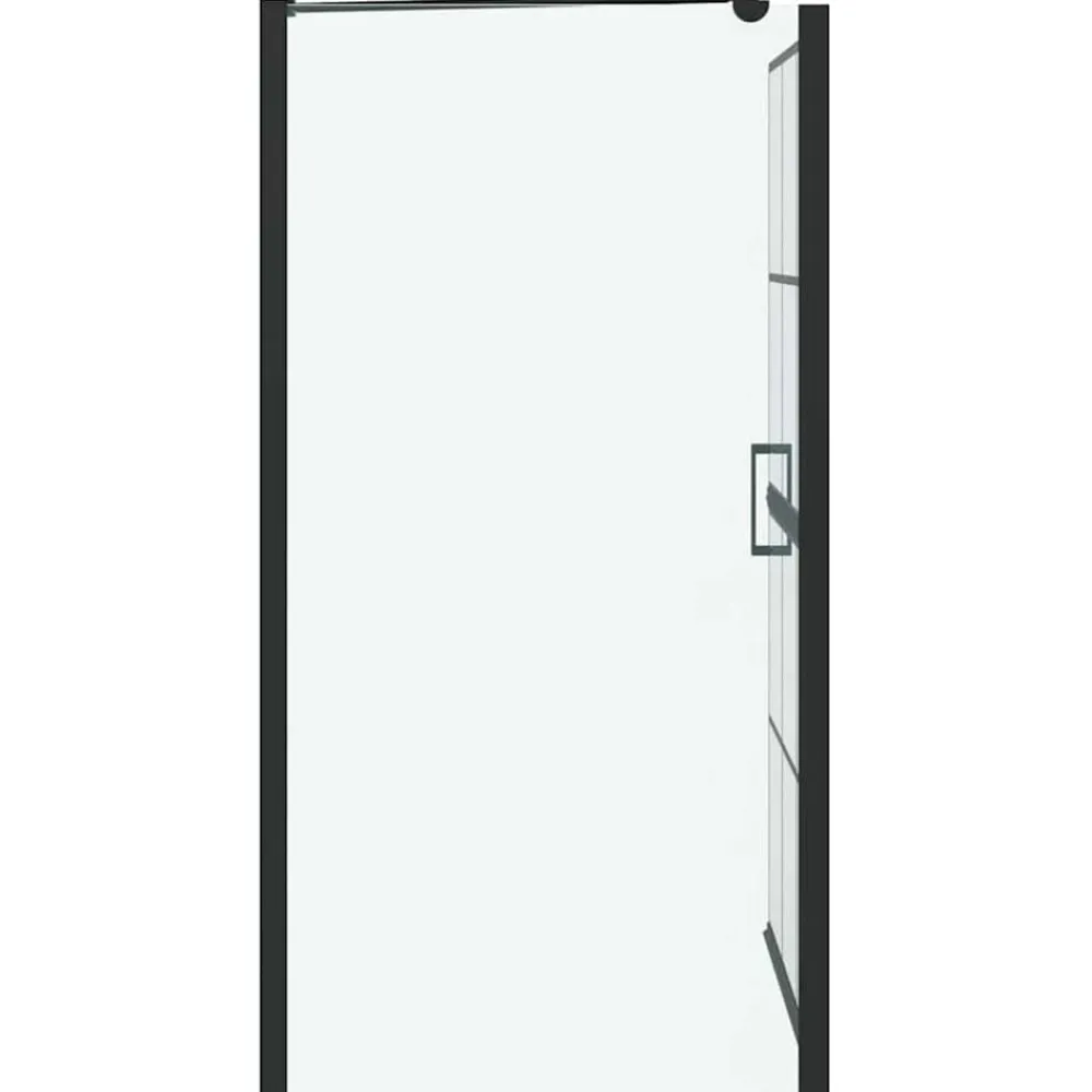 vidaXL Pantalla de ducha de baño Manual 116 x 68 x 128 cm Clearance