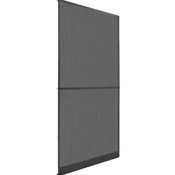 vidaXL Pantalla de Insectos con Bisagra y Negro 100 x 215 cm Antracita Online