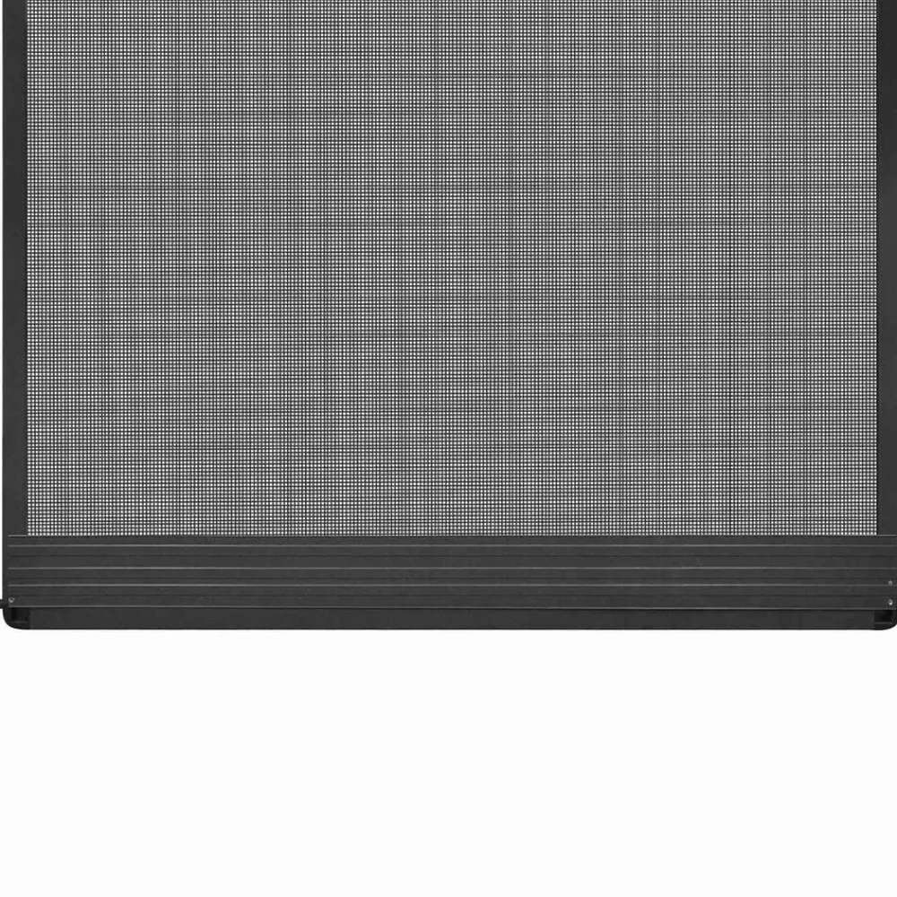 vidaXL Pantalla de Insectos con Bisagra y Negro 100 x 215 cm Antracita Online