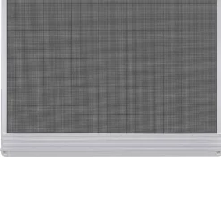 vidaXL Materiales De Construcción-Pantalla de Insectos con Bisagra Manual y Negro 100 x 215 cm