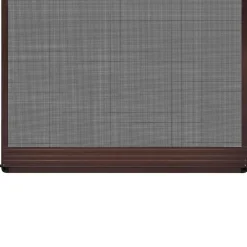 vidaXL Pantalla de Insectos con Bisagra Marrón y Negro 100 x 215 cm Marrón Outlet