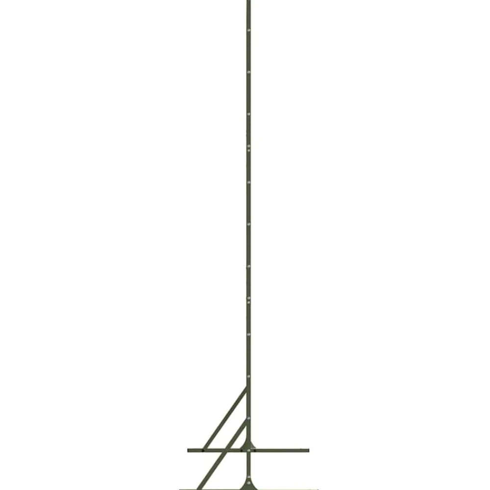 vidaXL Pantalla de Privacidad Oliva 100 x 50 x 180 cm Acero Verde oliva Sale
