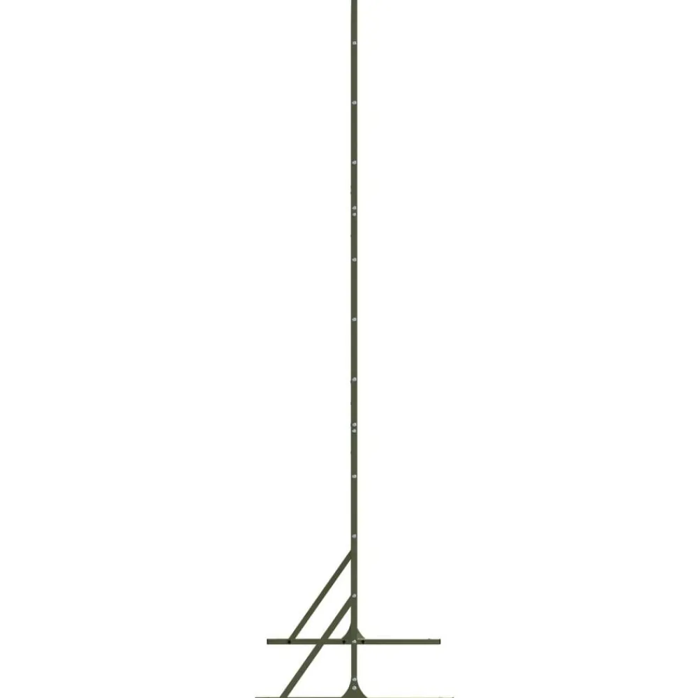 vidaXL Pantalla de Privacidad Oliva 100 x 50 x 180 cm Acero Verde oliva Discount