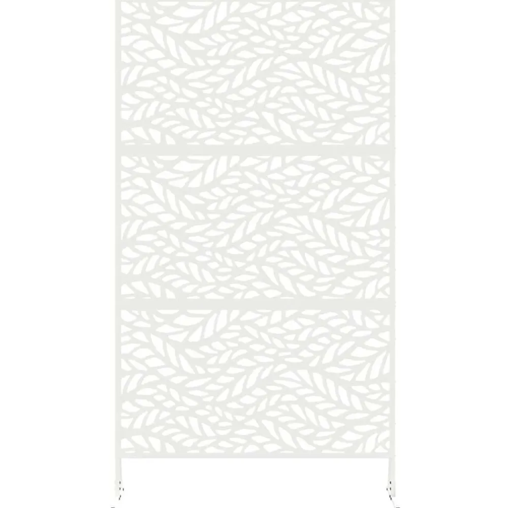 vidaXL Vallas De Jardín-Pantalla de Privacidad 100 x 50 x 180 cm Acero