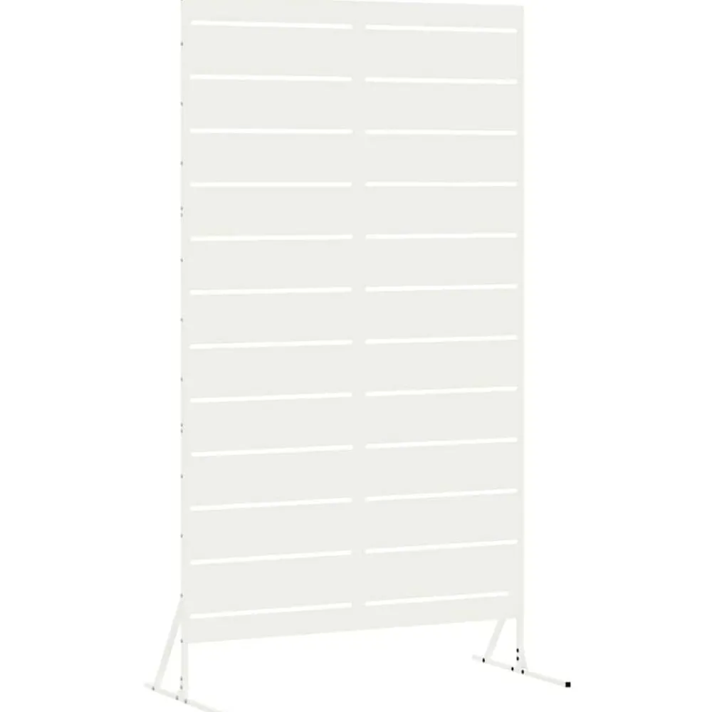 vidaXL Vallas De Jardín-Pantalla de Privacidad 100 x 50 x 180 cm Acero
