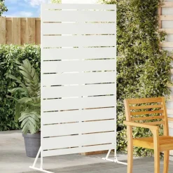 vidaXL Vallas De Jardín-Pantalla de Privacidad 100 x 50 x 180 cm Acero