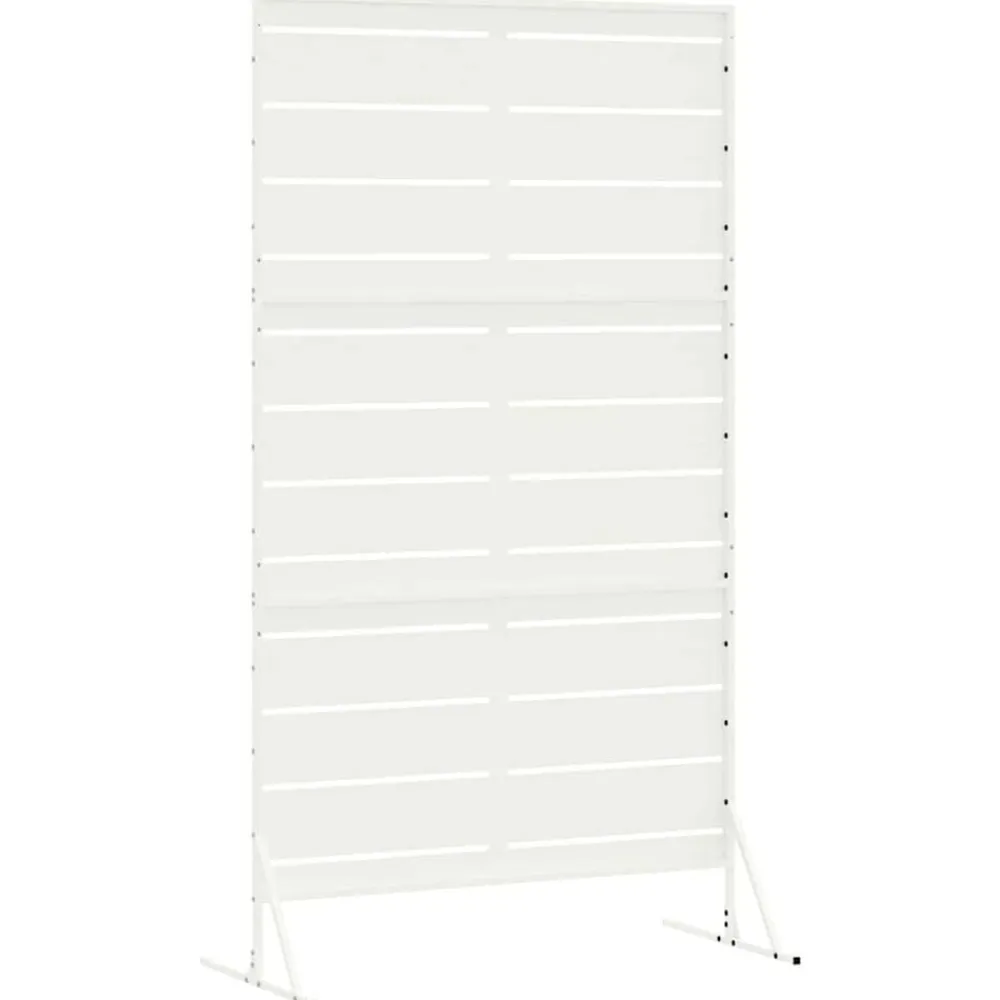 vidaXL Vallas De Jardín-Pantalla de Privacidad 100 x 50 x 180 cm Acero