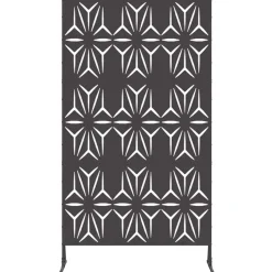 vidaXL Vallas De Jardín-Pantalla de Privacidad 100 x 50 x 180 cm Acero