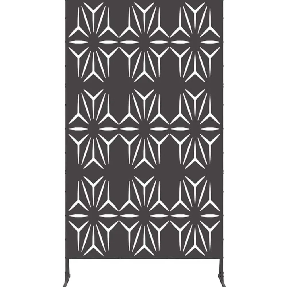 vidaXL Vallas De Jardín-Pantalla de Privacidad 100 x 50 x 180 cm Acero