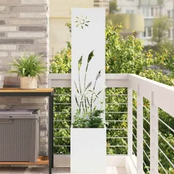 vidaXL Decoración-Pantalla de Privacidad para Jardín Calado 32 x 140 cm