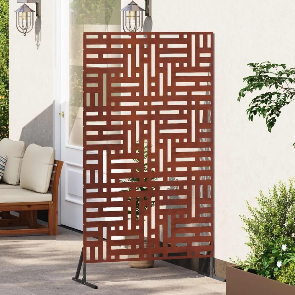 vidaXL Vallas De Jardín-Pantalla de Privacidad Gris 100 x 50 x 180 cm