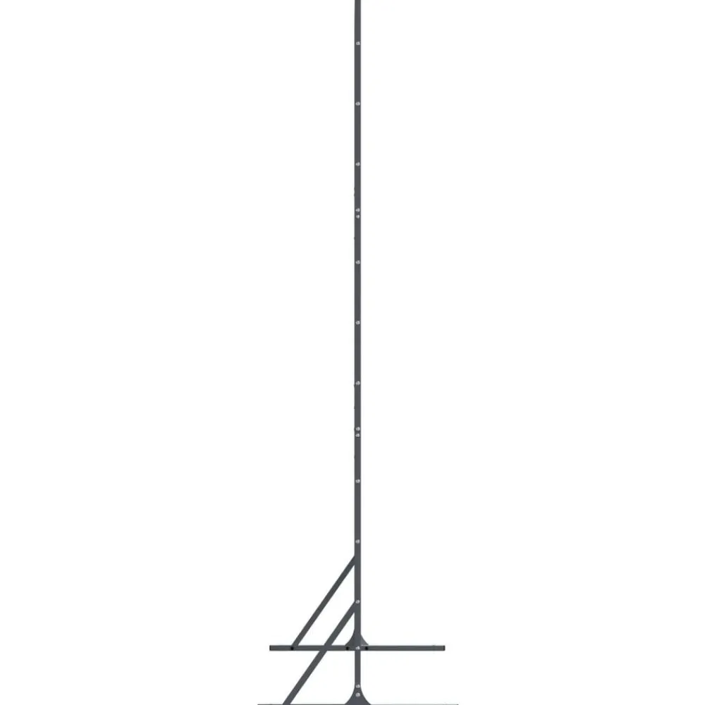 vidaXL Vallas De Jardín-Pantalla de Privacidad Antracita 100 x 50 x 180 cm Acero