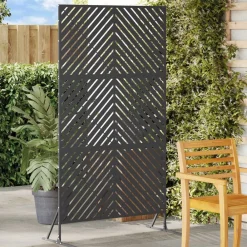 vidaXL Vallas De Jardín-Pantalla de Privacidad 100 x 50 x 180 cm Acero