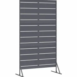 vidaXL Vallas De Jardín-Pantalla de Privacidad Antracita 100 x 50 x 180 cm Acero