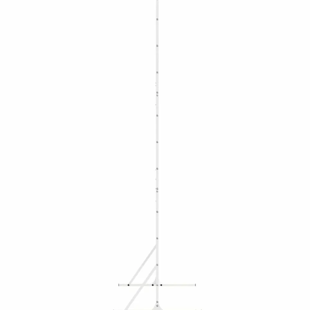 vidaXL Pantalla de Privacidad 100 x 50 x 180 cm Acero White New