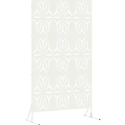 vidaXL Vallas De Jardín-Pantalla de Privacidad 100 x 50 x 180 cm Acero